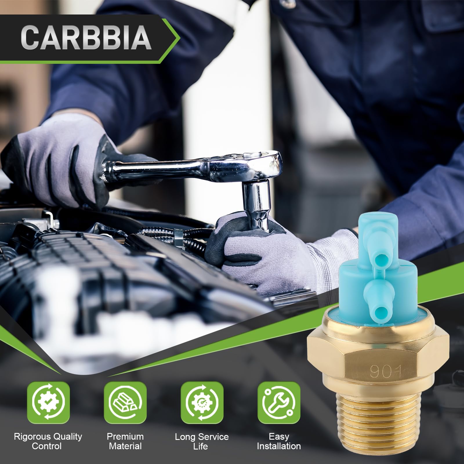エアコン sumomo Amazon.com: CARBBIA 90925-05068 Bimetal Vacuum Switching Valve