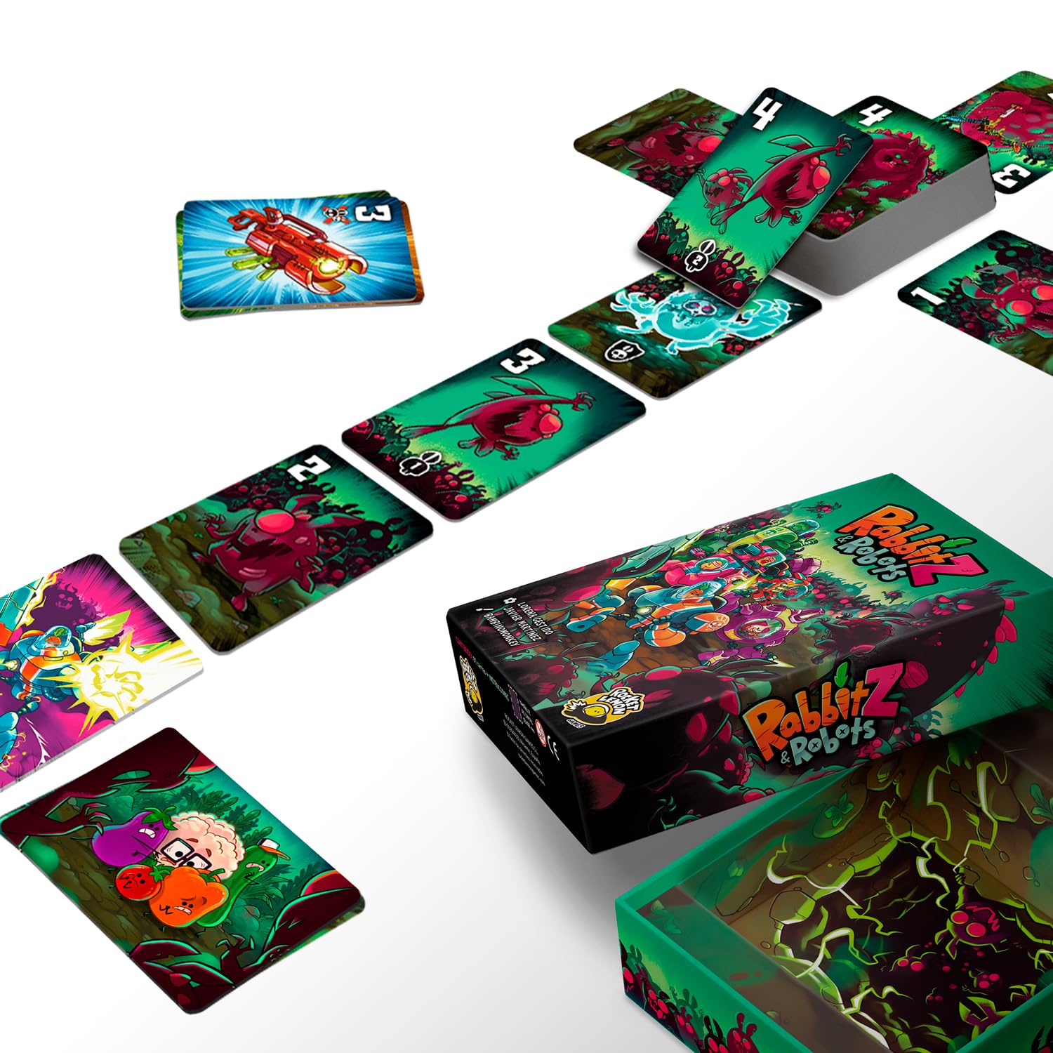 Juego De Mesa RABBITZ and ROBOTS PEGI 10, Colourful, 19.1 cm x 7.5 cm x 7.4 cm - Image 4