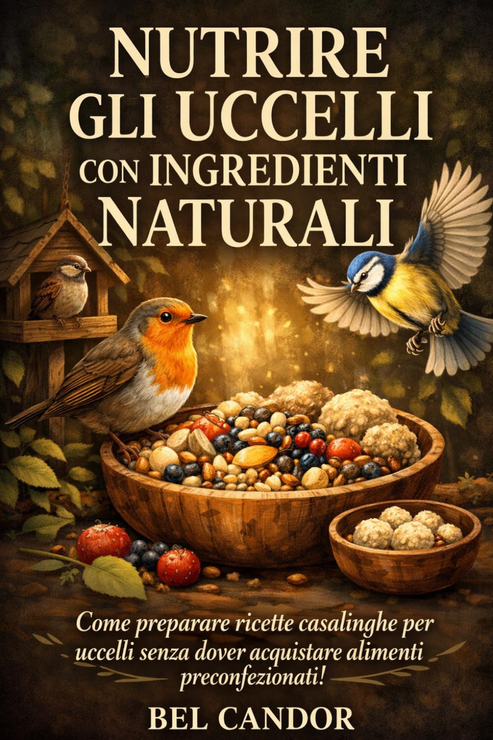 ALIMENTARE GLI UCCELLI CON INGREDIENTI NATURALI: Come preparare ricette fatte in casa per il pollame senza dover acquistare cibo preconfezionato!