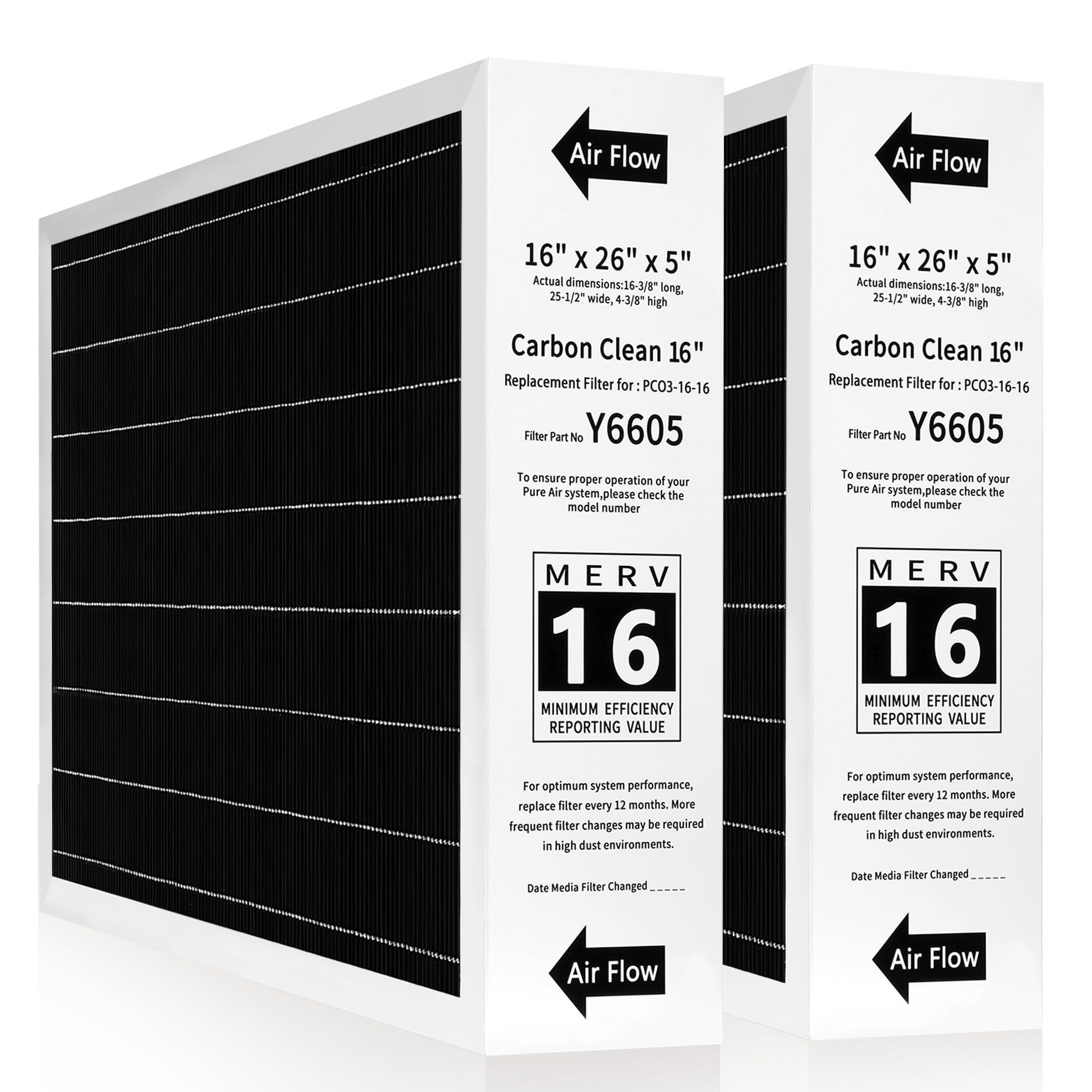 Photo 1 of Askfish Y6605 Replacement Filter for Lennox PureAir PCO3-16-16 Air Cleaner