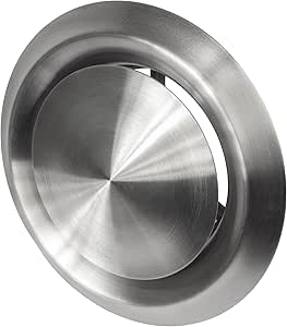 Repa Market ø4" Inch Stainless Steel Universal Diffuser - Adjustable ...