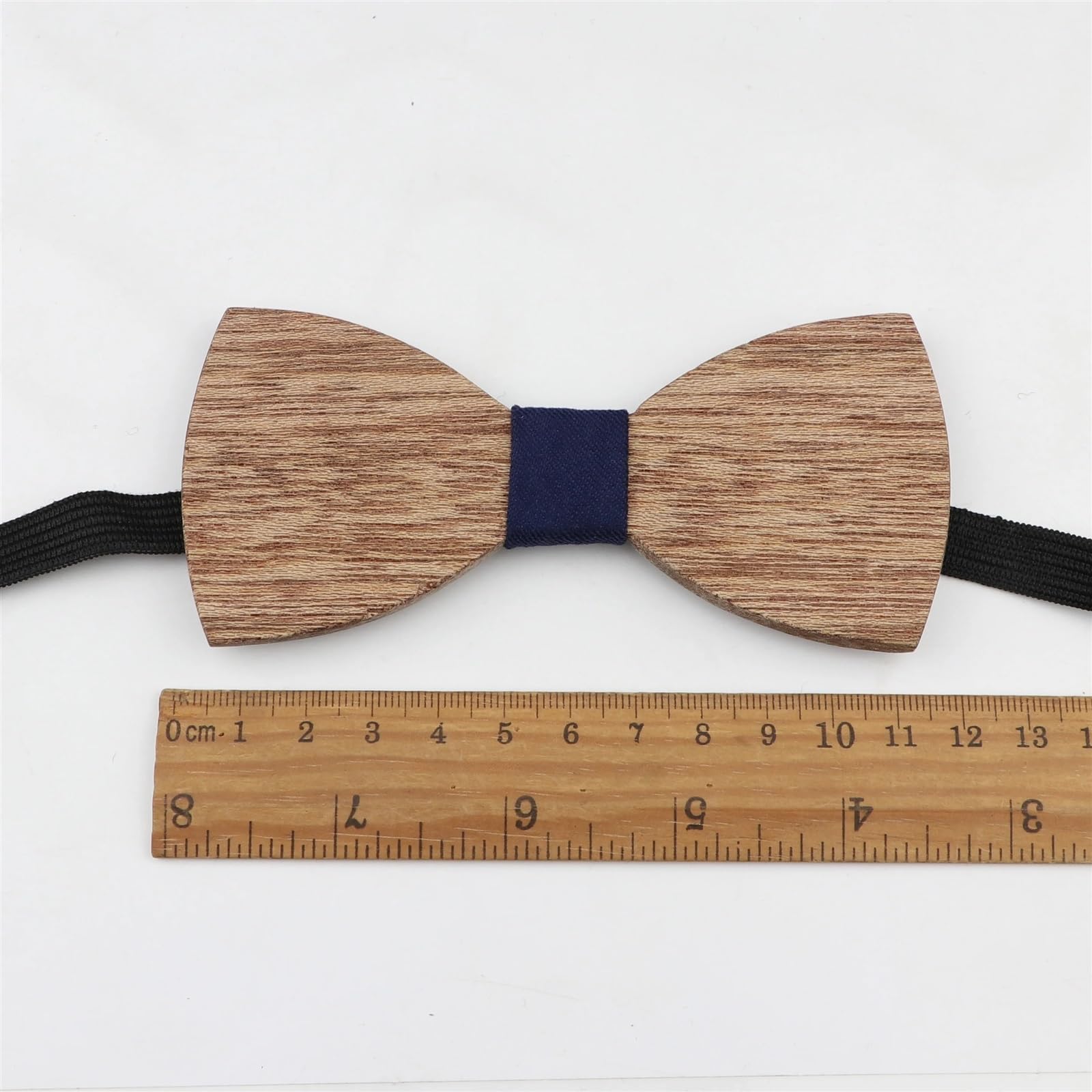 Pajaritas Hombre Pajaritas de Madera, Conjunto de pañuelo de Bolsillo for Hombres, Fiesta de Boda, Color sólido, Madera Entera(Color14)