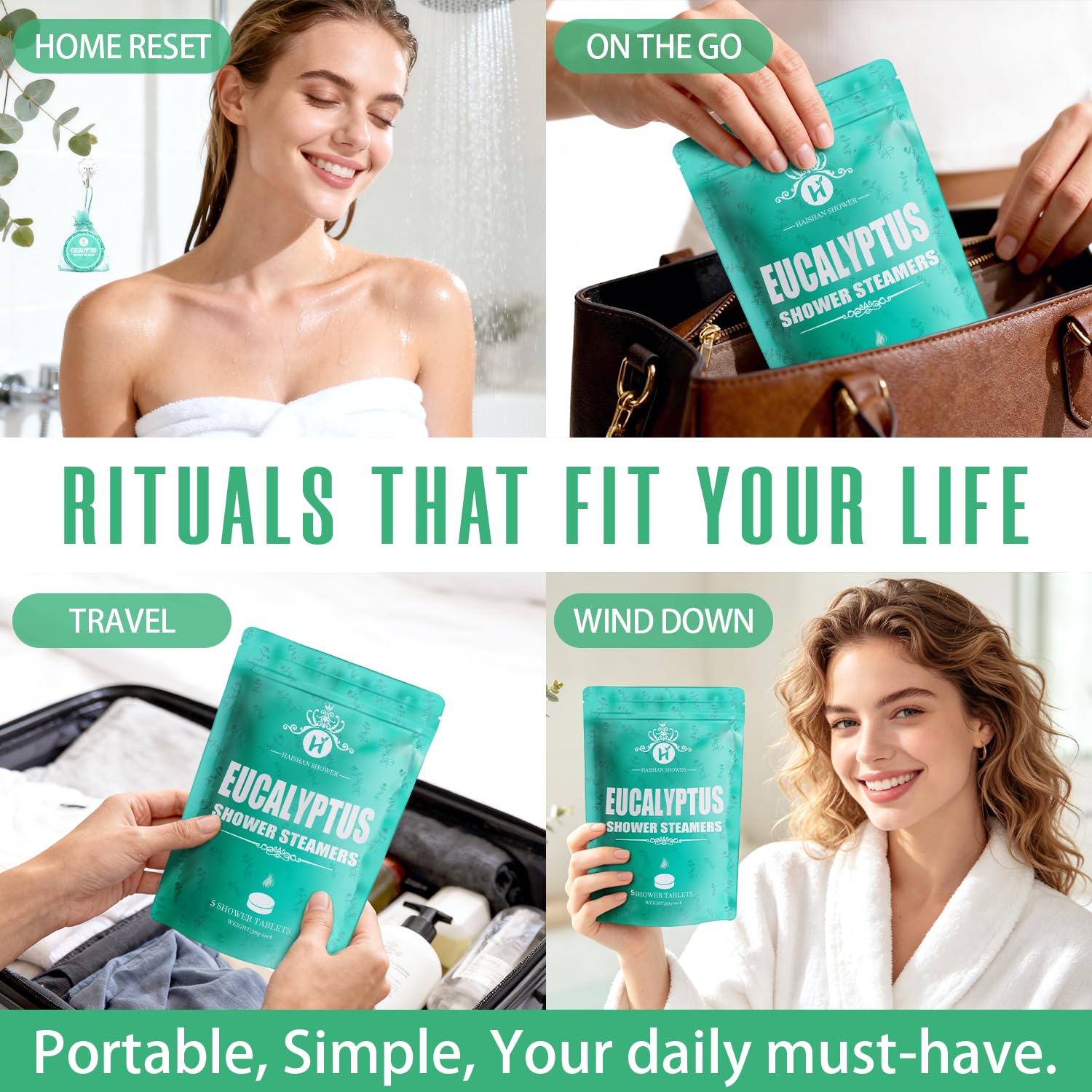 Vaporizadores de ducha para aromaterapia para mujeres y hombres, aceite