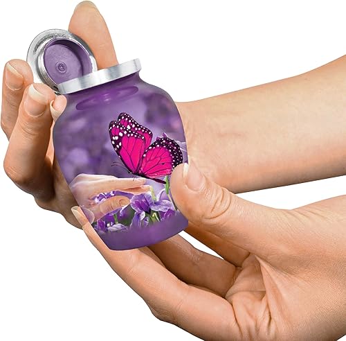 Miniatura 2 de Trupoint Memorials Urnas de cremación para adultos capacidad para 075 libras por mini urna mini urnas de cremación de 275 x 175 pulgadas urnas de