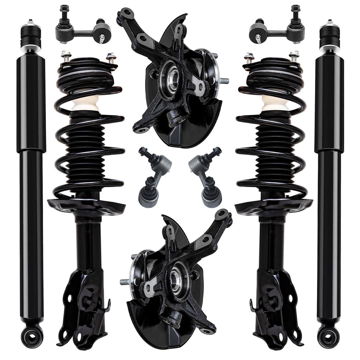 Detroit Axle - Front End Kit for 2006 2007 2008 2009 2010 2011 Honda Civic