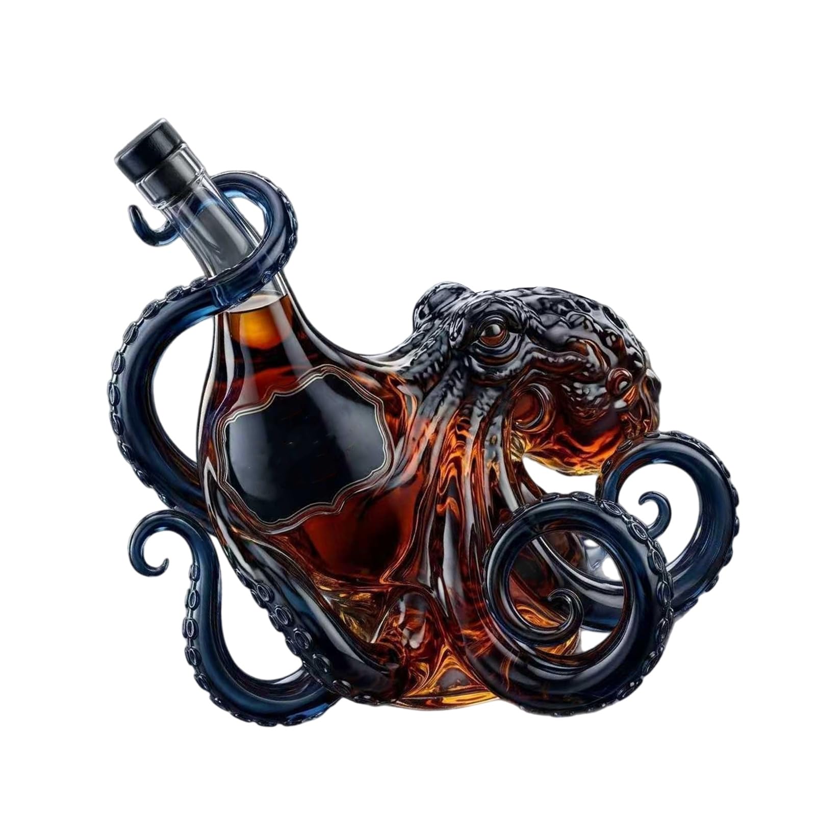 Carafe à whisky pieuvre distributeur de liqueur original pour bar