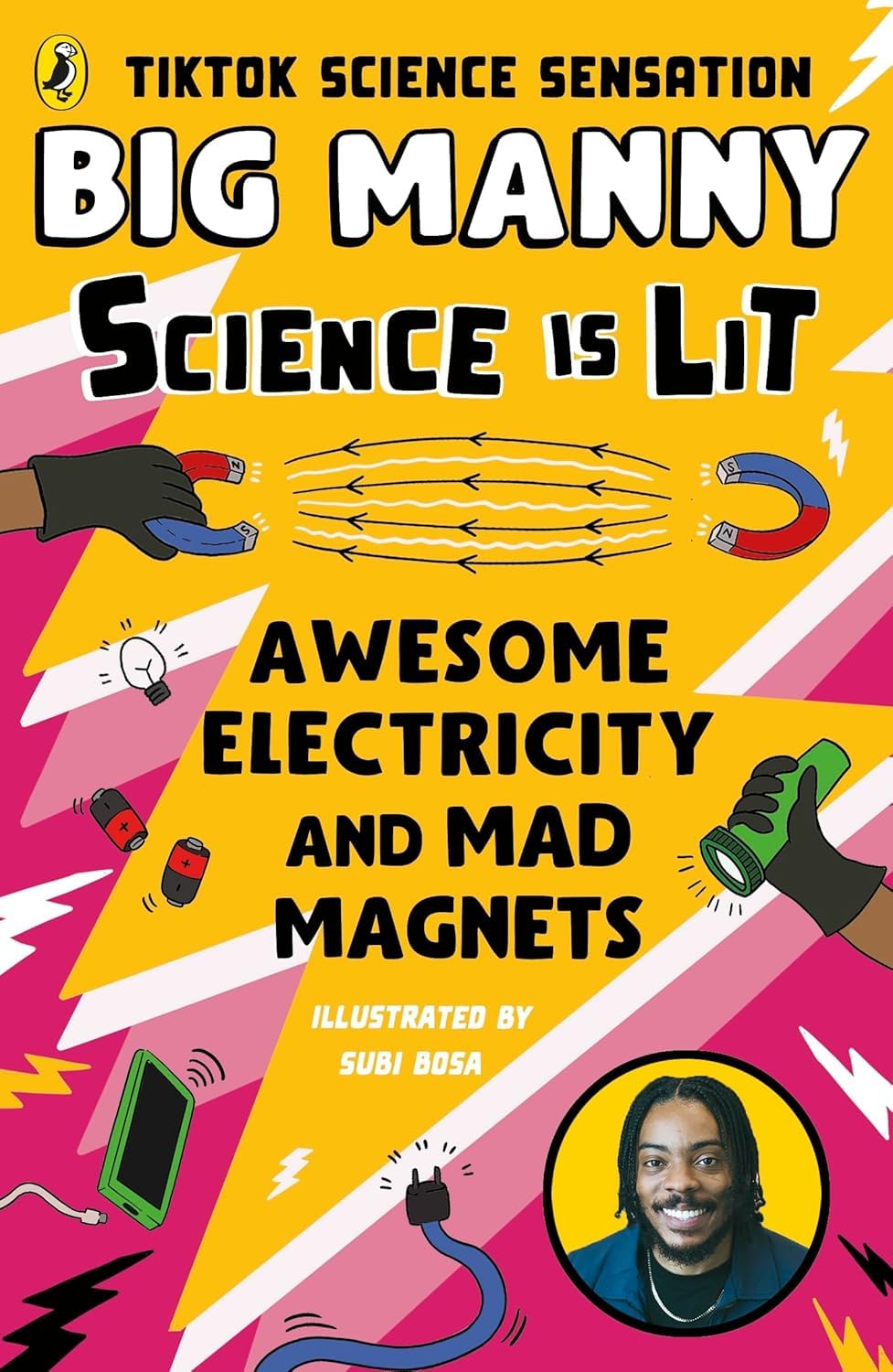 Big Manny Science is Lit Collection 2 Books Set (Science is Lit Crazy chemistry and epic experiments & Awesome Electricity and Mad Magnets)