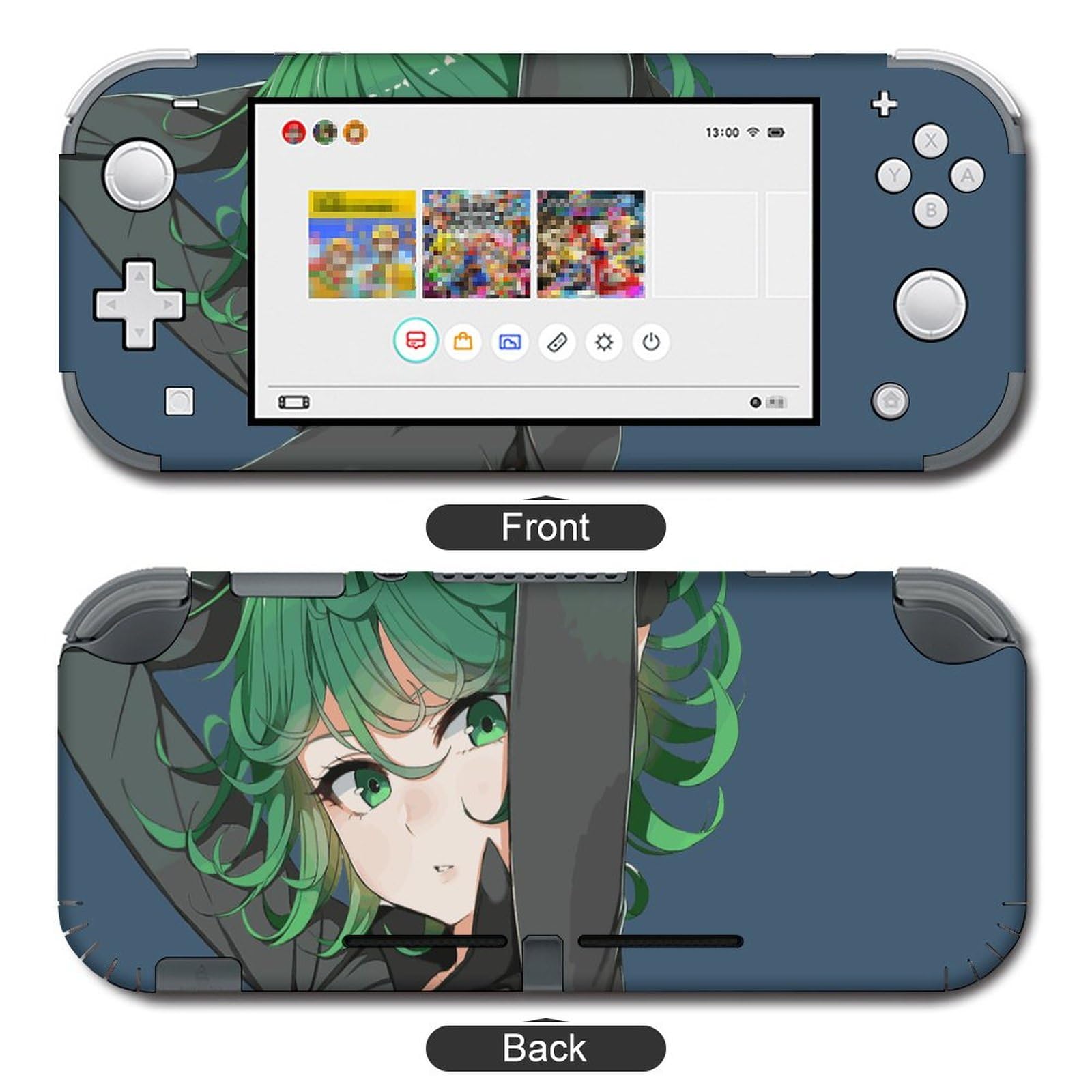 Amazon.co.jp: Switch スキンシール ワンパンマン タツマキ