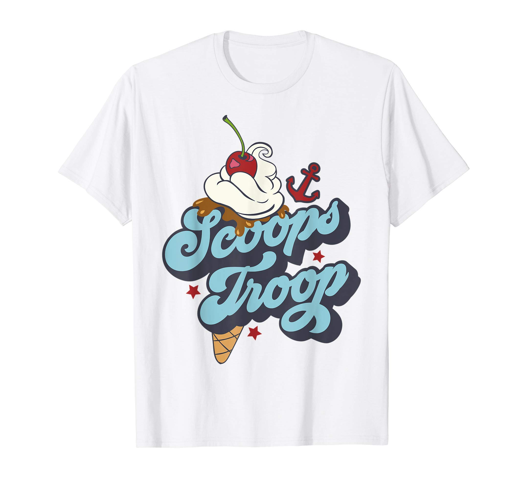 Netflix Stranger Things Scoops Troop Logo T-Shirt