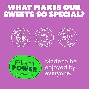 Candy Kittens Disco Dreams Vegan Sweets, 140g, Pack of 1