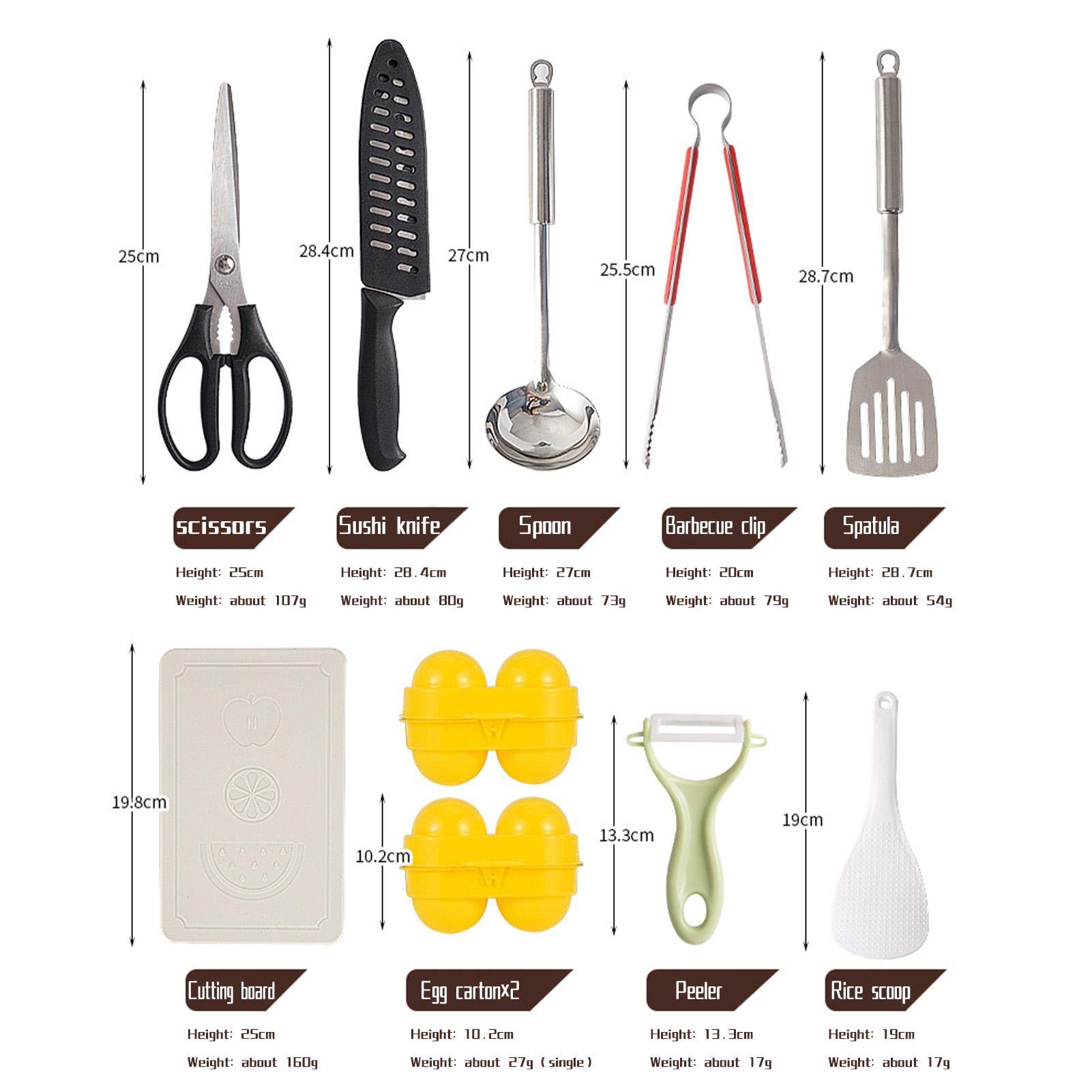 バーベキュー・調理用品 HIRO Amazon | ? バーベキュー 11点セット キッチンツール クッキング