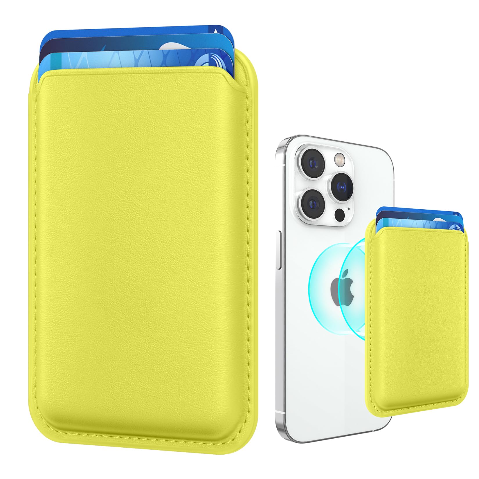 Amazon.com: Amzone Magnetic Wallet Cell Phone Card Holder