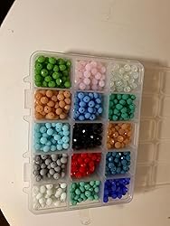 PH PandaHall 2800pcs 5 Couleurs Clair Perles De Verre En Tube