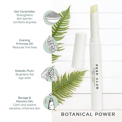 Miniatura 3 de Peep Club Dark Circle Lidstick  Círculos oscuros, hinchazón de ojos, bálsamo para ojos durante la noche, hidratante, calmante, ceramidas de avena,