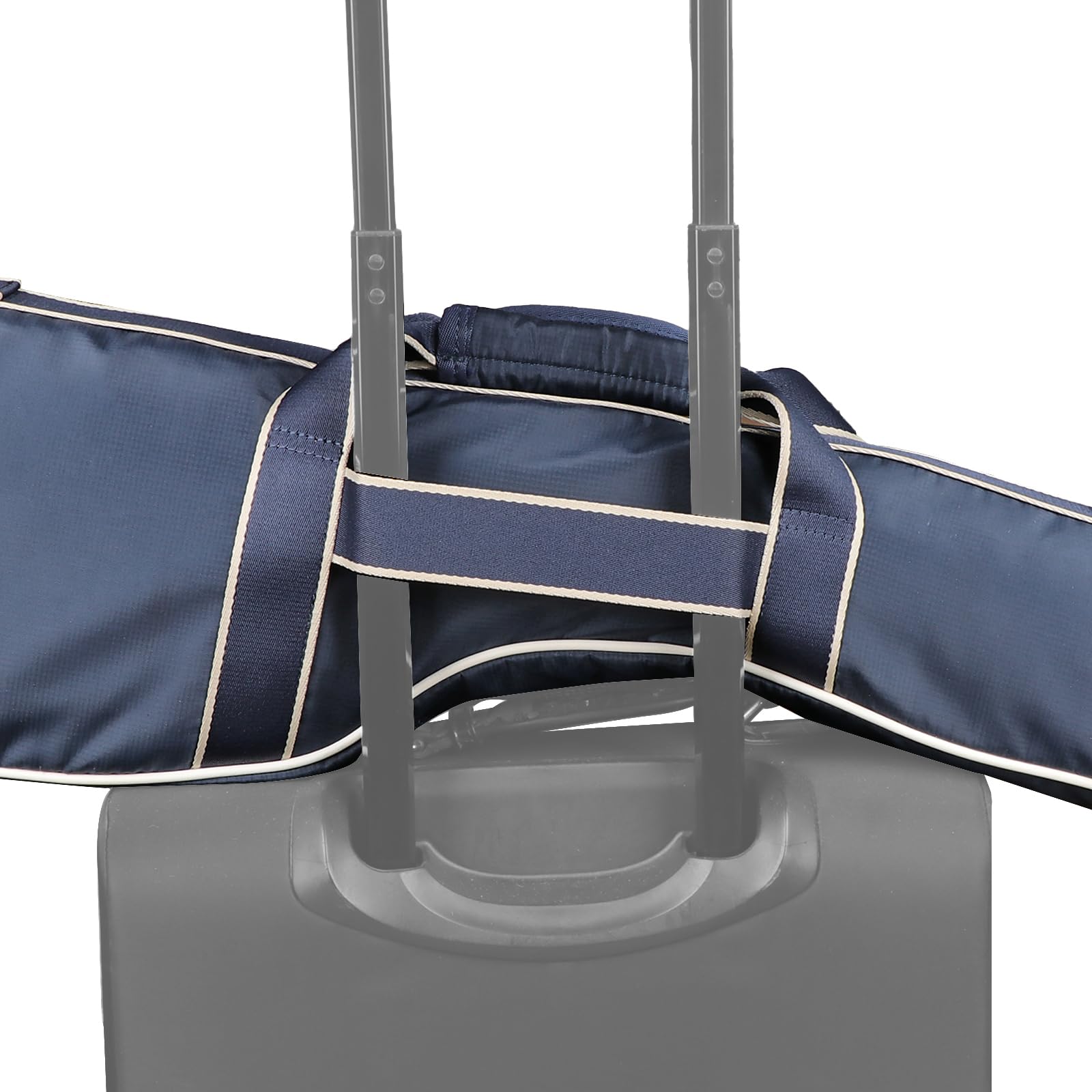 Tourbon - Borsa da golf portatile in nylon, leggera, pieghevole, con tasca con cerniera