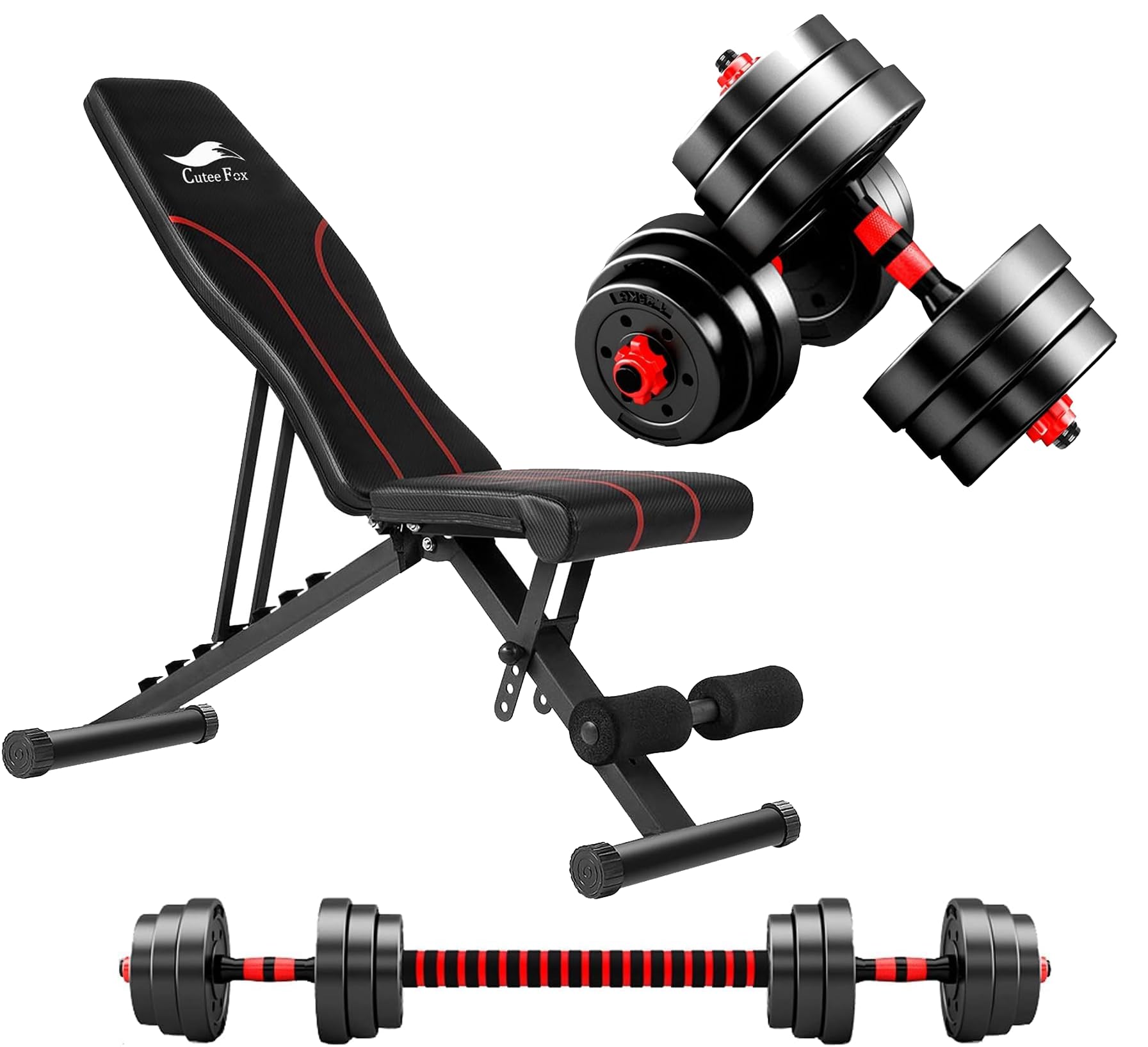 Taimonik ダンベル 3in1 20kg セット