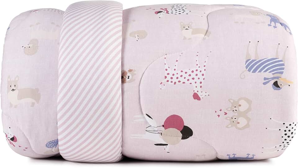 Edredom Mundo Kids Malha antim - Pet Chic - Solteiro