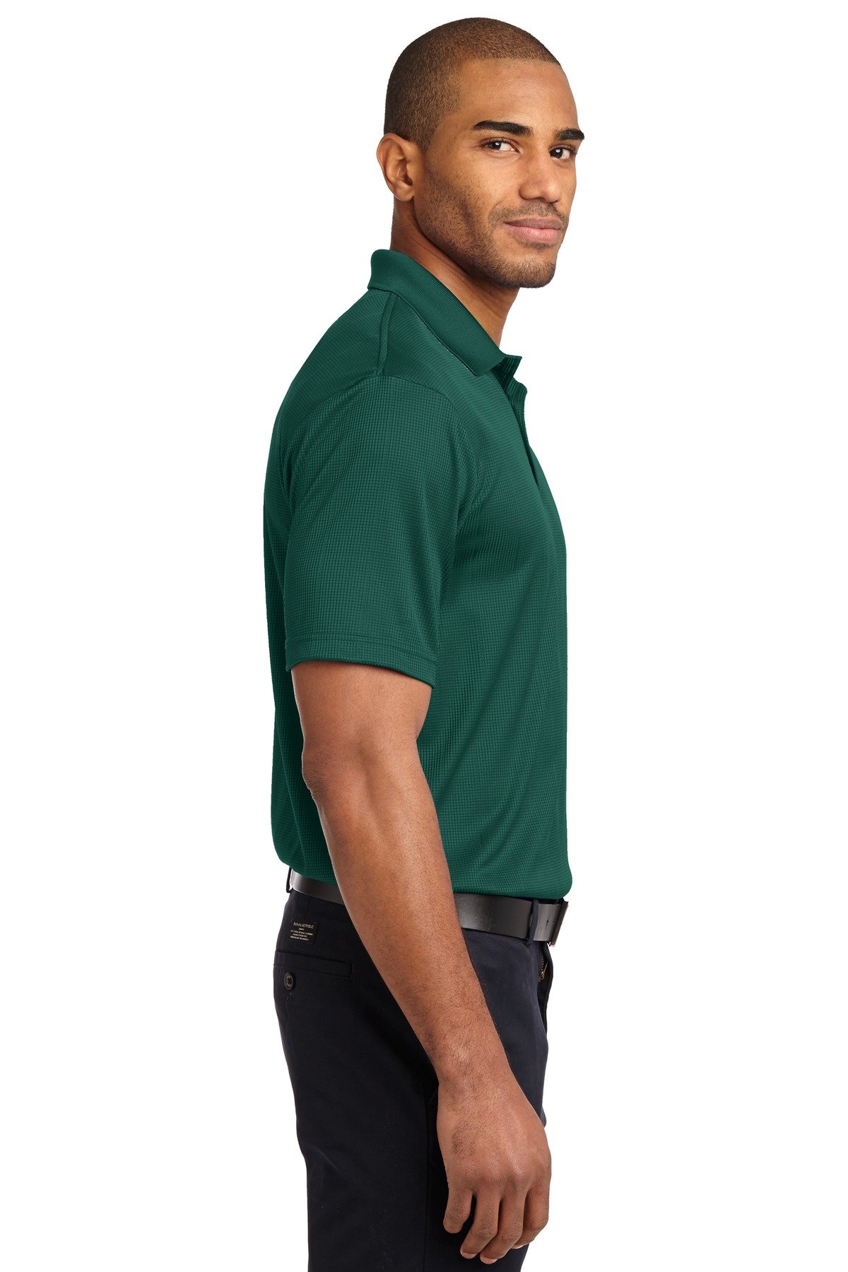 Port Authority Performance Fine Jacquard Polo, Green Glen, 3X-Large