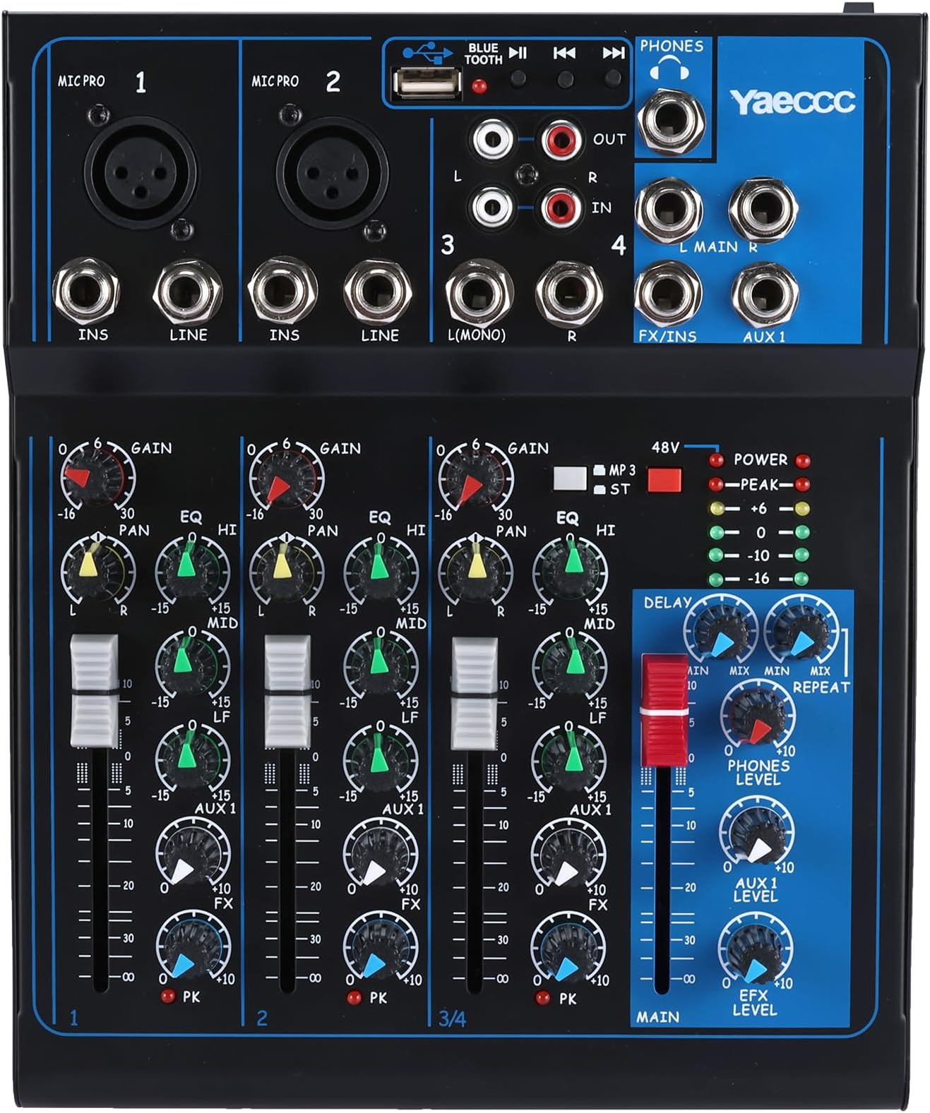 TFCFL CT120S 8/12 Channel Professional Live Studio Audio