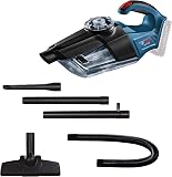 Bosch Professional 18V System Akku Handstaubsauger Gas 18V-1 (inkl. Absaugrohr, Fugendüse, Teppichdüse, Behältervolumen 1 Liter, ohne Akku/Ladegerät) - 1