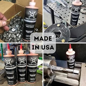 Machining Lubricant | All-Purpose Cutting Oil Thick Formula | Perfect for Stainless Steel and Exotic Metals | Cutting Oil for Drilling Metal | Tap and Die (1 Gallon Jug)