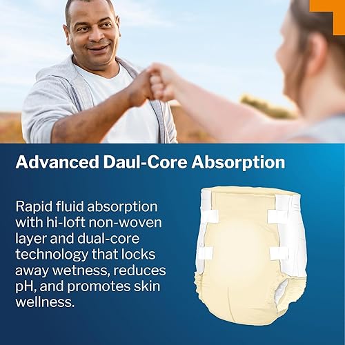 Miniatura 4 de McKesson Ultra - Calzoncillos para incontinencia, gran absorción, talla XL, 15 unidades, 4 paquetes, 60 unidades en total