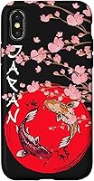 Vista 5 de koi Fish Ying yang,Japanese Flag Japan - Cherry Blossom Case for iPhone 17