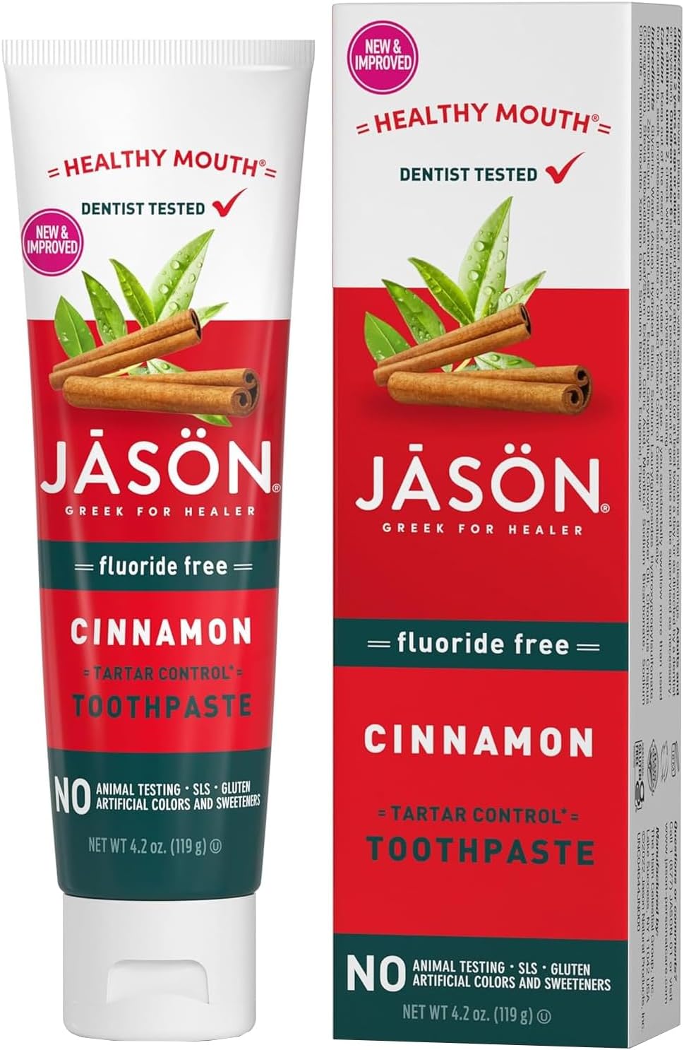 Natural Healthy Mouth Toothpaste, 4.2 oz