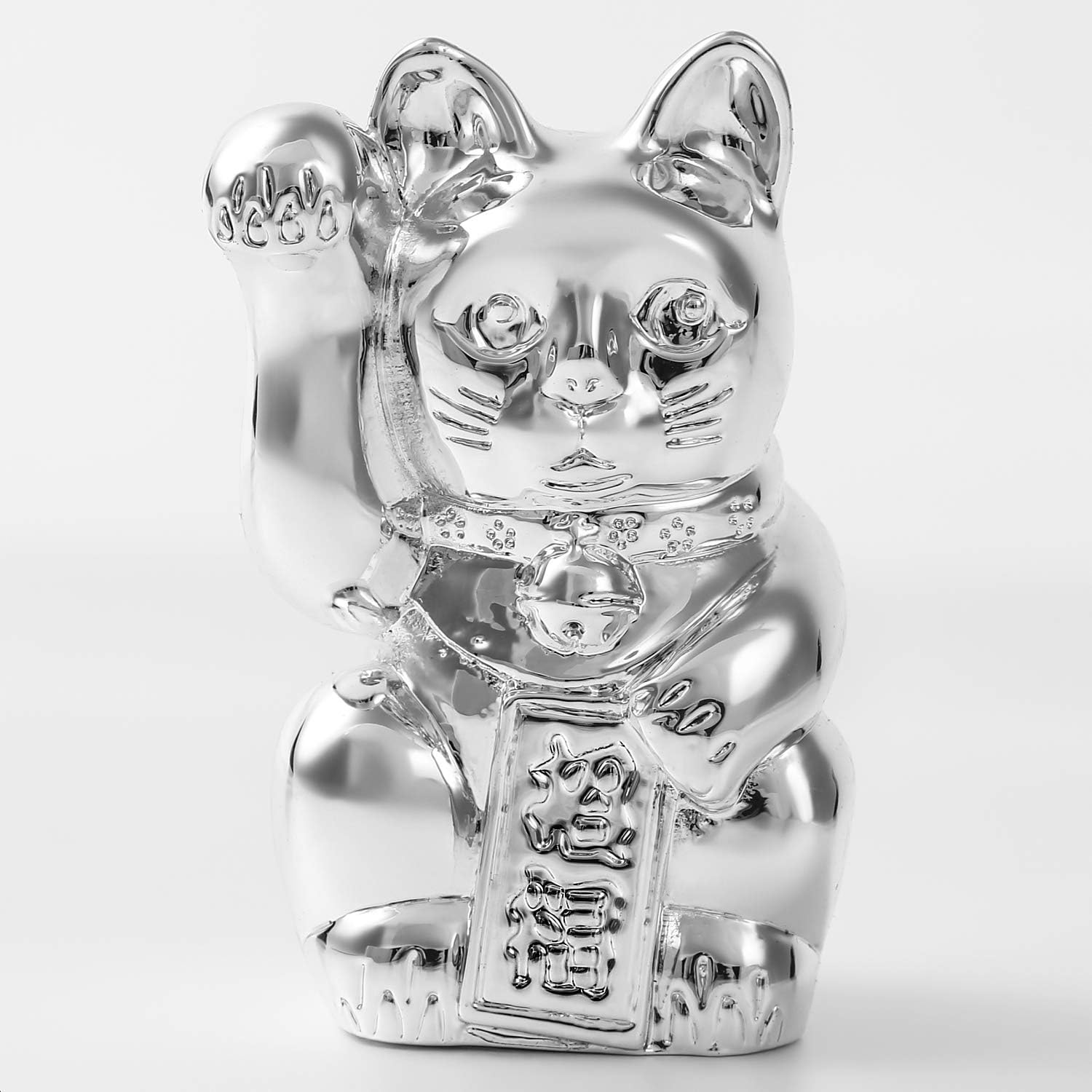 Amazon.co.jp 招き猫 ゴールド色 プラチナ色 重量感有り うさや オリジナル デザイン (プラチナ色) ホーム&キッチン Amazon.co.jp 招き猫 ゴールド色 プラチナ色 重量感有り うさや オリジナル デザイン (プラチナ色) ホーム&キッチン