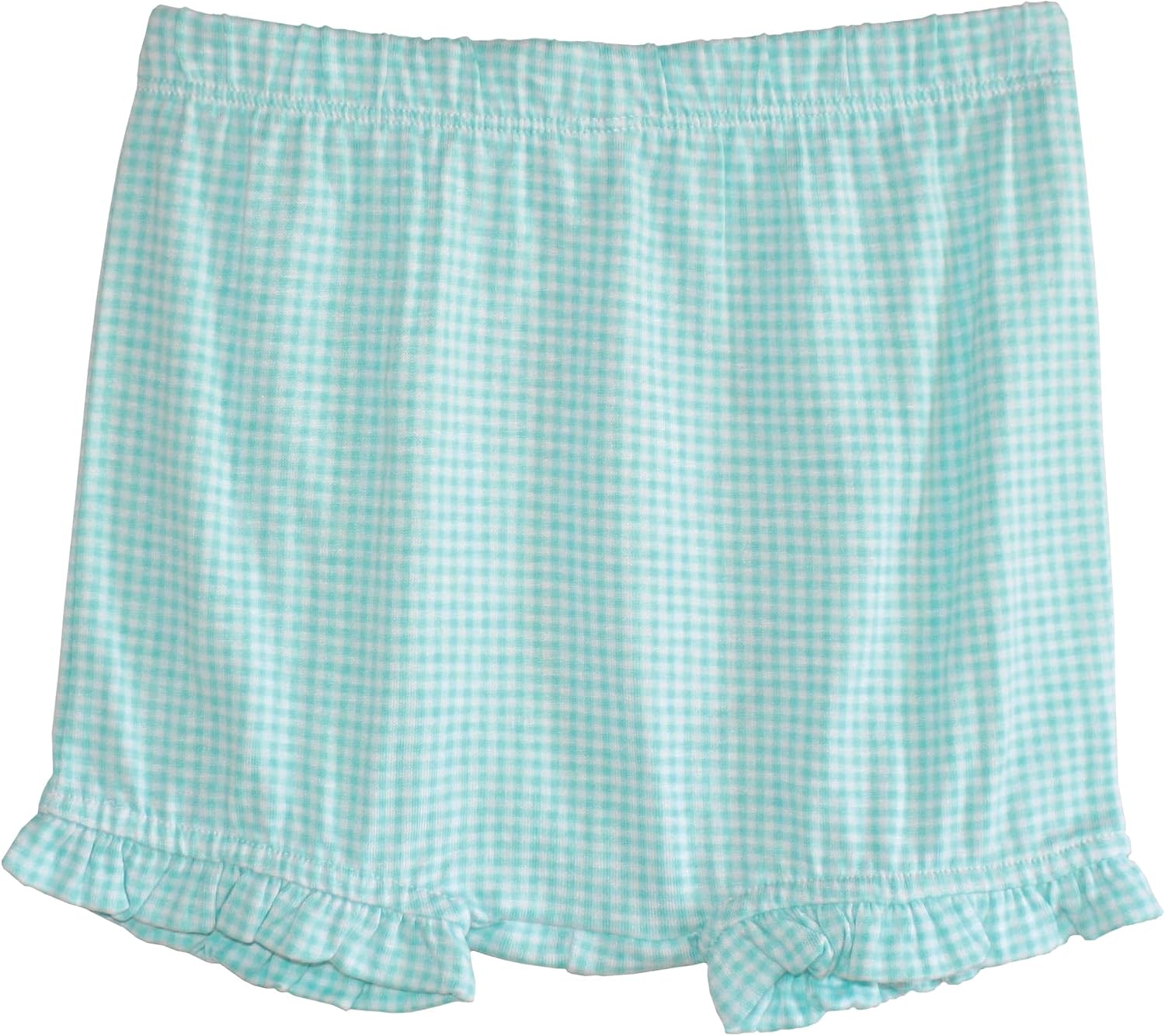 Munki Munki Baby Girls' Gingham Knit Bloomer