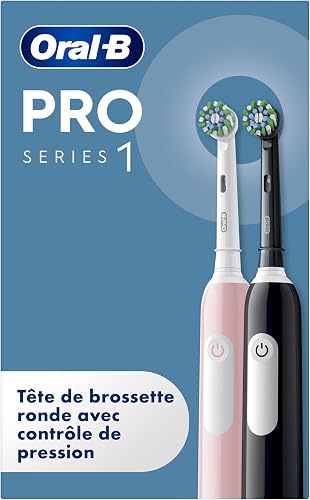 Brosses à Dents Electriques Pro 1, 2 Brossettes Oral-B