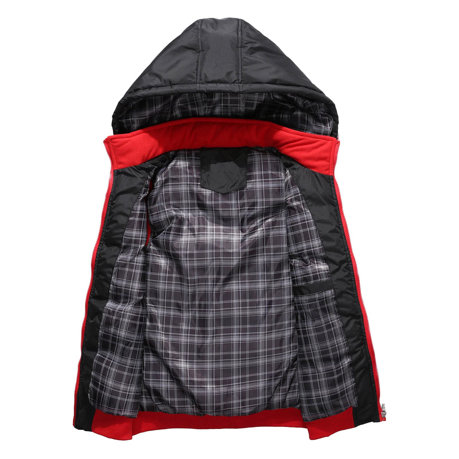 Chaleco acolchado con capucha desmontable para hombre, chaleco acolchado con cremallera, chaleco acolchado, resistente al viento, chaqueta sin mangas, calentador de cuerpo ligero para golf, correr