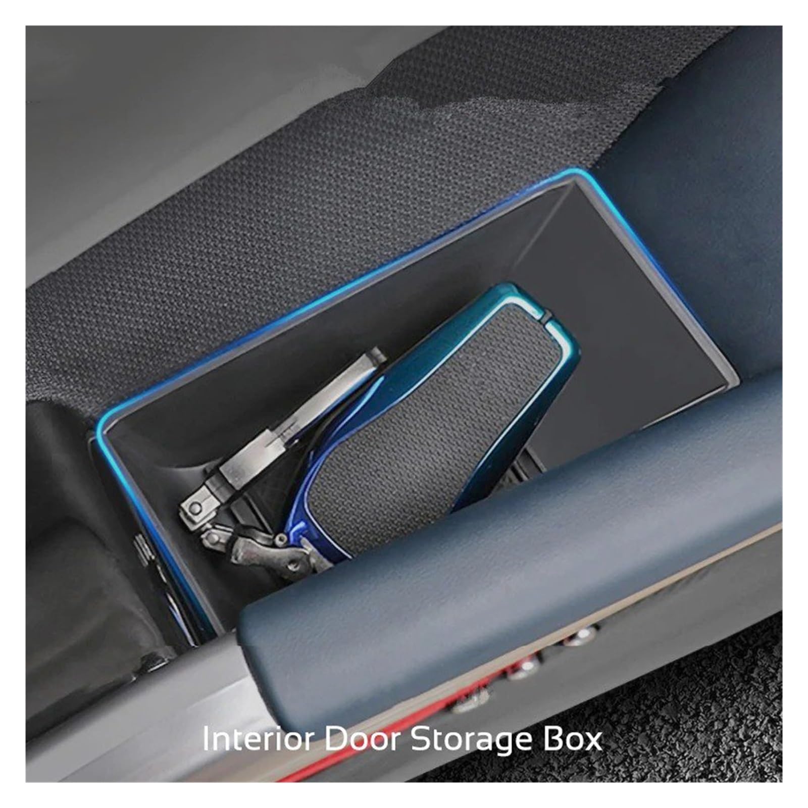 Boîte De Rangement De Poignée De Porte De Voiture, Pour Van