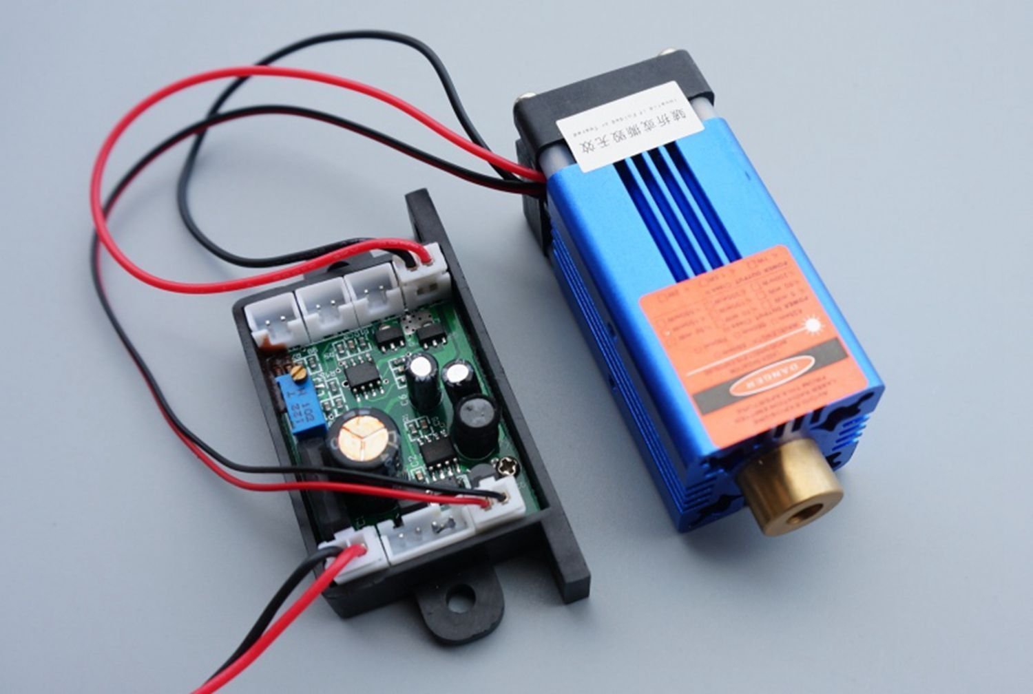 Industrial 1W 850nm 1000mw IR Infraid del laser del puntino modulo 12V / Masterizzazione partite w/TTL ventola di raffreddamento/lungo periodo di lavoro