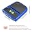 Mudder 2 Pieces LED Clip on Cap Lights USB Rechargeable Cap Flashlight Clip Waterproof Ultra Bright Hat Flashlight Headlamp for Fishing Camping Hand Work (Blue,Red)