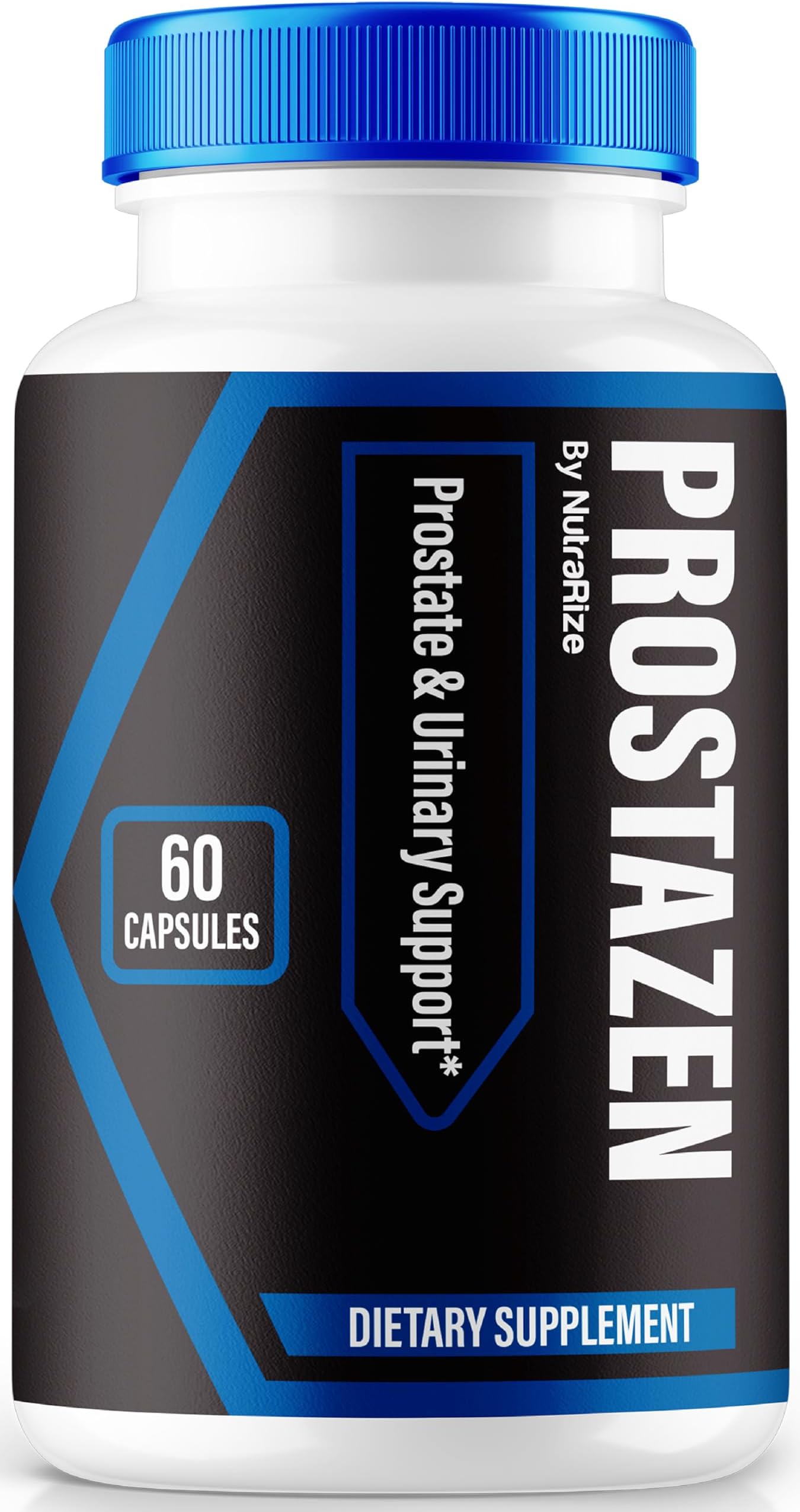 NutraRize Prostazen Capsules, Official Prostazen Pills to Support Prostate Health, Prostazen Plus Premium Formula, Prostazen for Healthy Prostate, Prosta Zen Pastillas Review (60 Capsules)