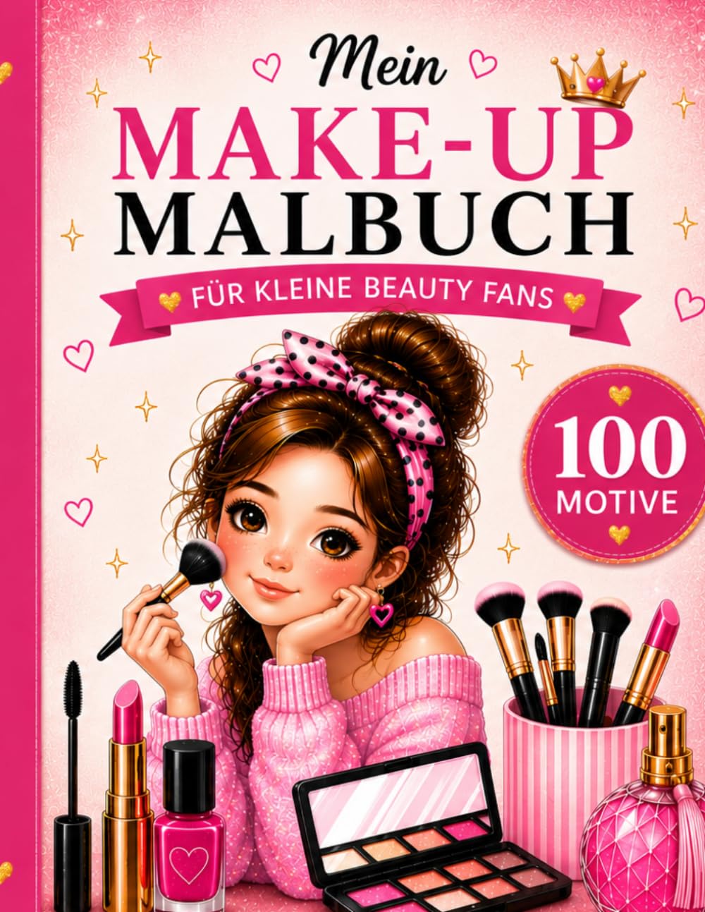 Make-up Malbuch: Für Mädchen