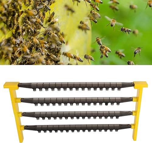 Miniatura 9 de Reina Cría Marco Herramienta Reina Cell Beam Base Set Kit de Apicultura Equipo 60 Piezas Herramienta Herramienta Utensilio Reina Equipo de crianza