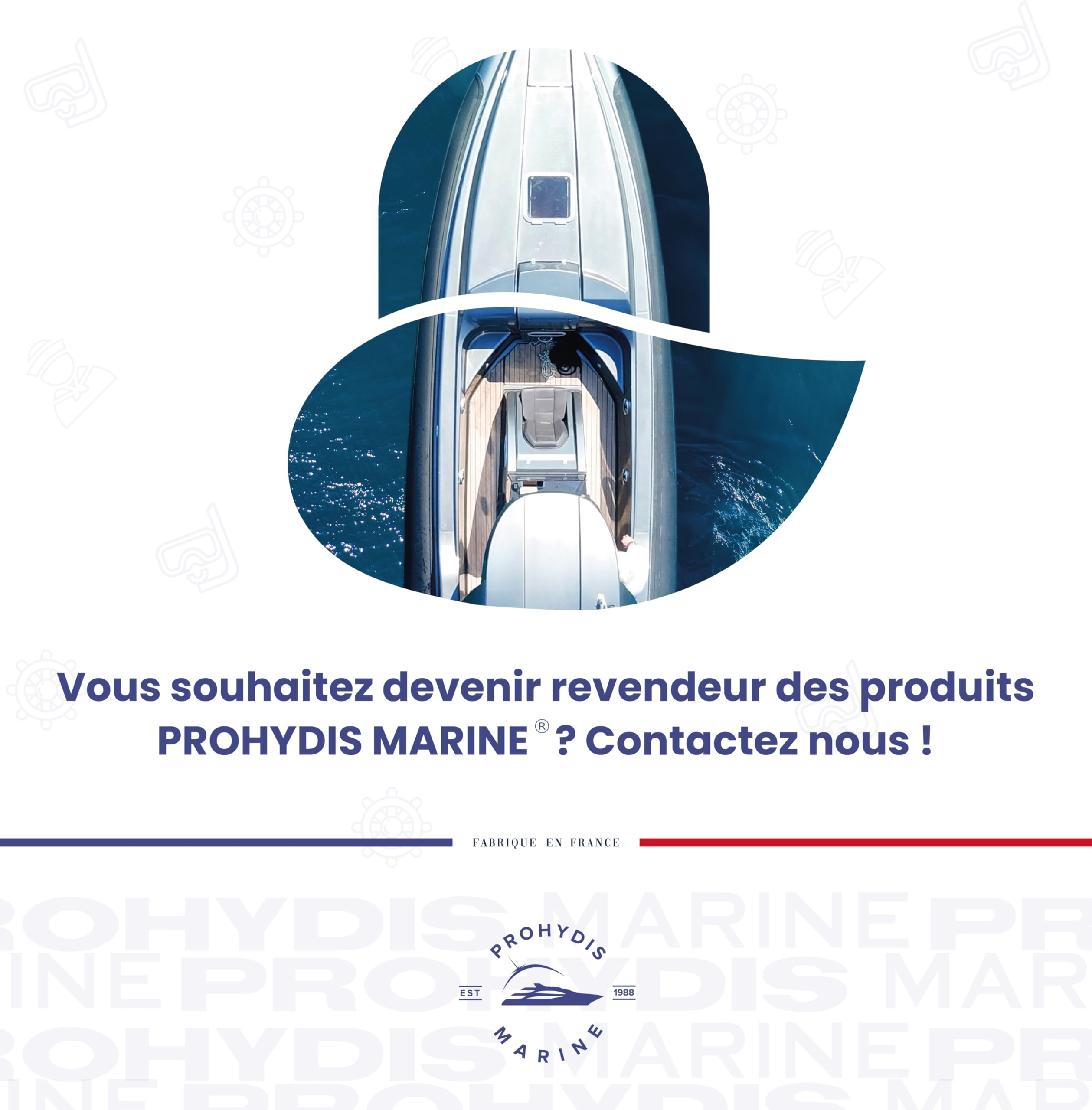 Ultra INOX/Produits D'HYGIENE pour Bateaux/Haute Brillance et Haute Protection, abrasif Ultra Fin/Conçu et fabriqué en France