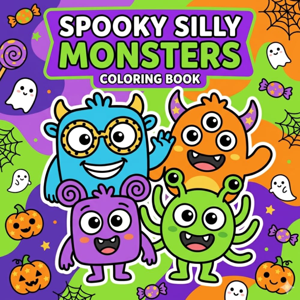Funny Burping Animals Coloring Book for Kids Ages 4–10: Silly, Hilarious & Easy Coloring Pages with Big Simple Designs for Endless Fun