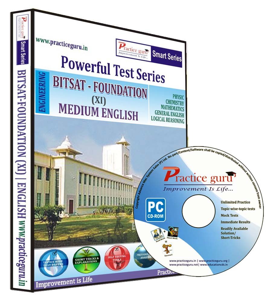 Practice Guru BITSAT (Foundation, Class 11) Test Series (CD) [CD-ROM]-image-15