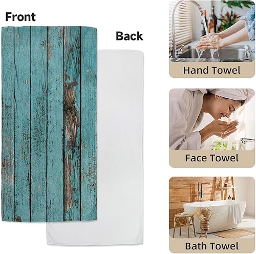 Vista 16 de Juego de 2 toallas de mano de baño, toallas de mano de girasol, toalla de cara floral amarilla, toallas decorativas suaves y absorbentes para baño