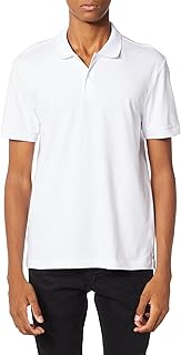Camisa Básica Masculina Polo Em Algodão Peruano Branco P