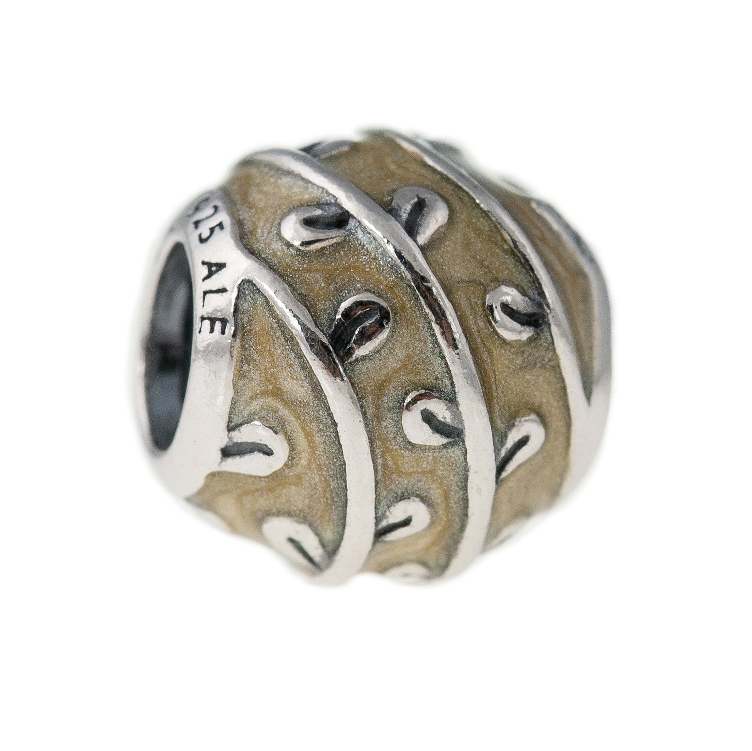 Abalorio PANDORA 790525EN19 plata de ley charm esmaltado original 2