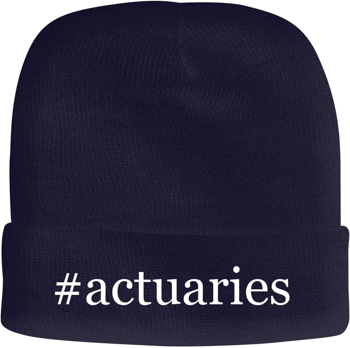 BH Cool Designs #Actuaries - Men's Hashtag Soft & Comfortable Beanie Hat Cap