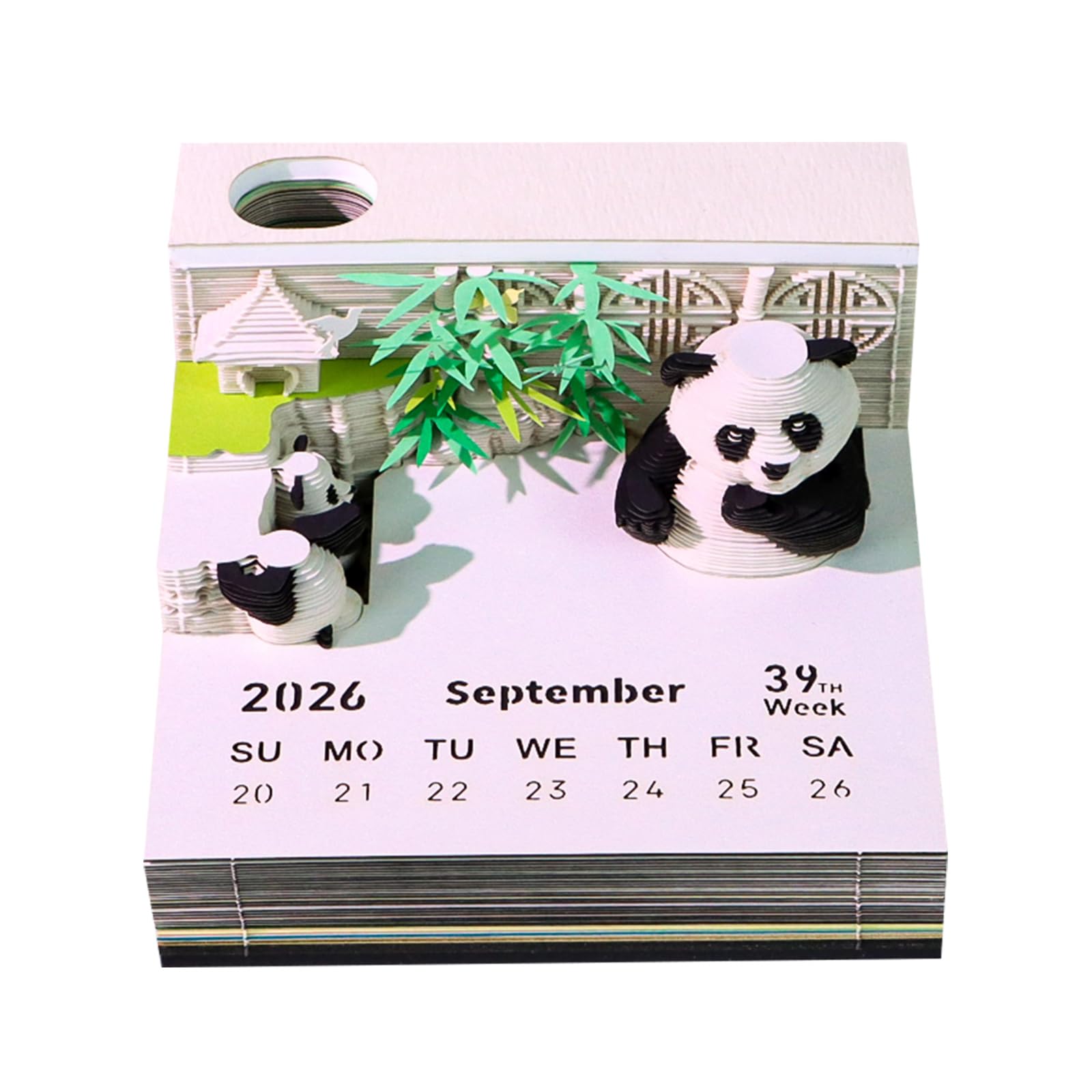 Calendario LED recargable con planificador de jardín con tallo