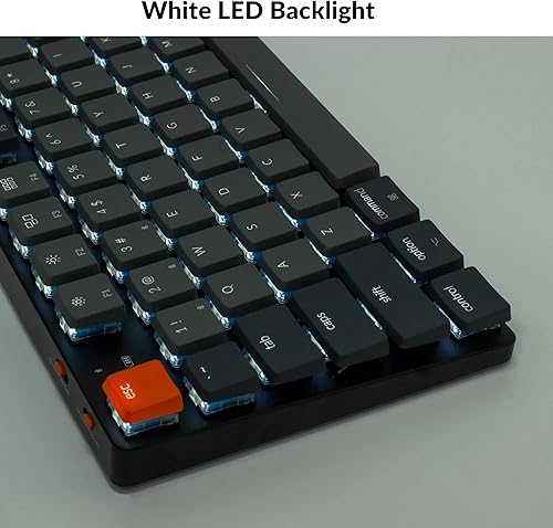 Miniatura 8 de Keychron K5 Teclado mecánico inalámbrico intercambiable en caliente BluetoothUSB con cable diseño de tamaño completo 104 teclas retroiluminación