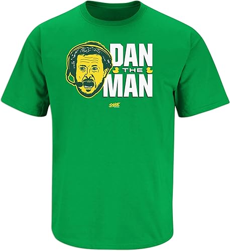 Camiseta Dan The Man para los fanáticos de Oregon College (SM-5XL)