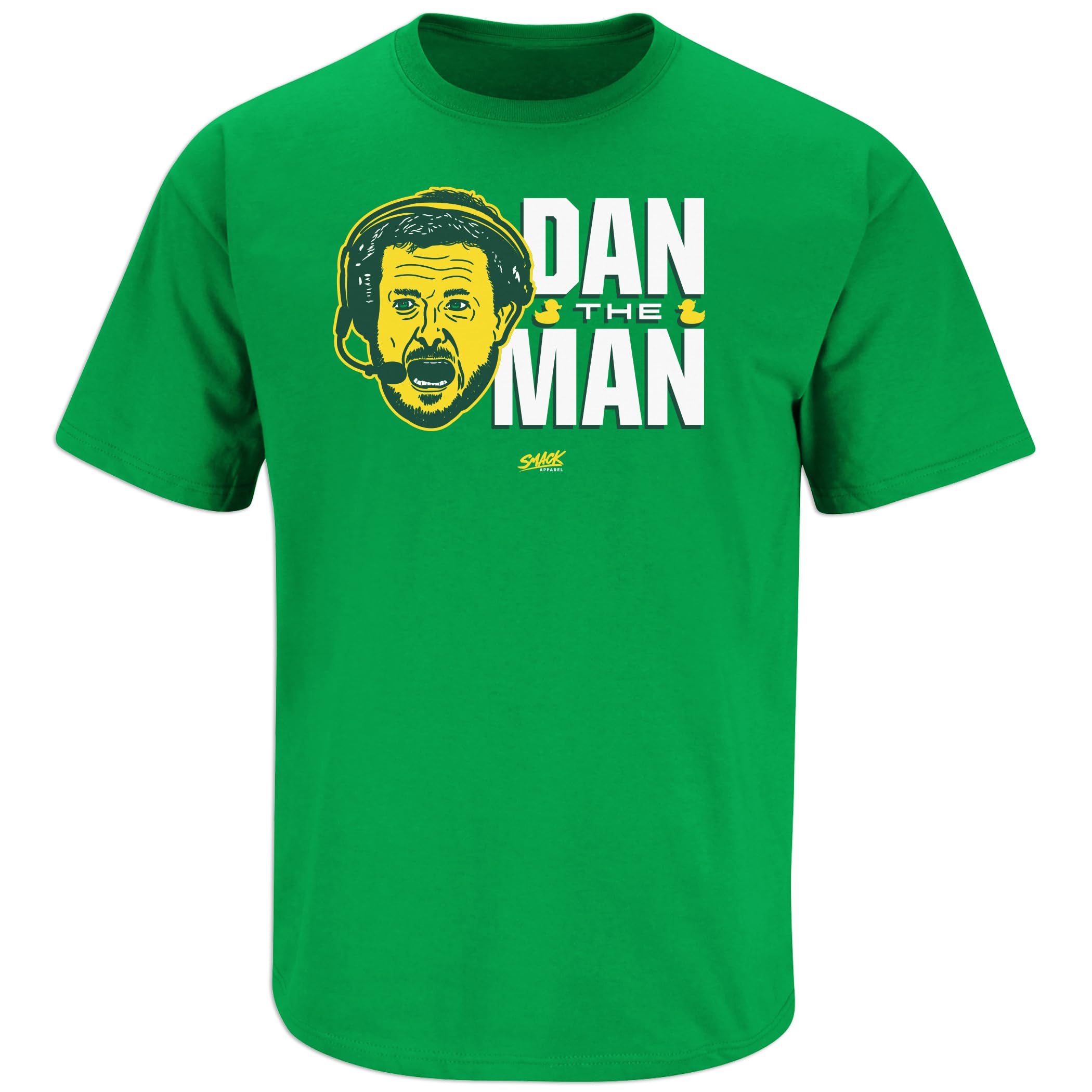 Dan The Man T-Shirt für Oregon College Fans (SM-5XL)