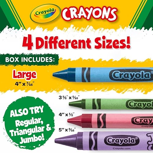 Vista 7 de Tamaño grande Classpack Crayons, 50 cada uno de 8 colores, 400Box